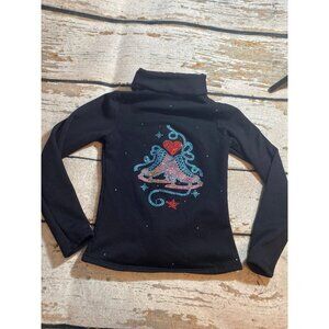 Ice Fire Crystal Figure Skating Jacket